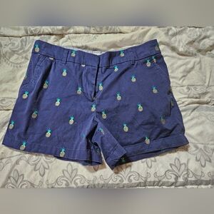 Cambridge pineapple print chino shorts!